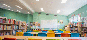 colorful classroom