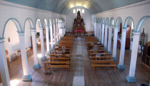 Church top view