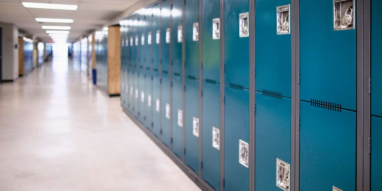 school hallway