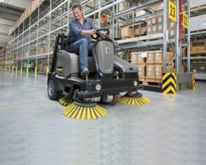 warehouse cleaning machine