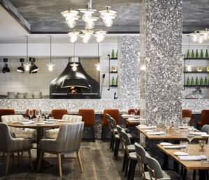 luxurious restaurant