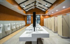 commercial bathroom