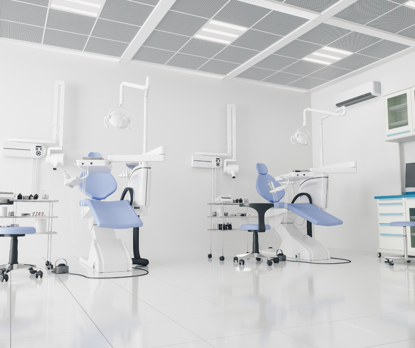 Allen, Texas, dental clinic aesthetic interiors