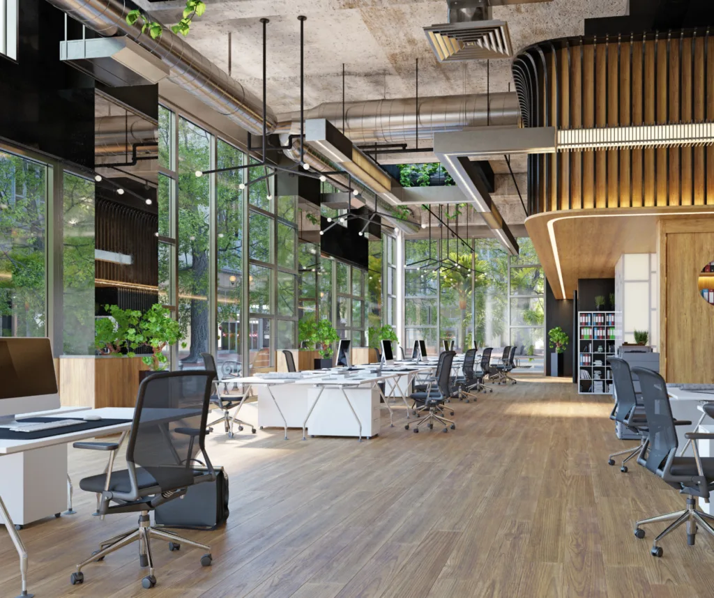Office tables and chairs