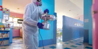 Day care disinfection