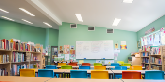 colorful classroom