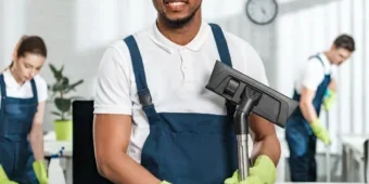 smiling man